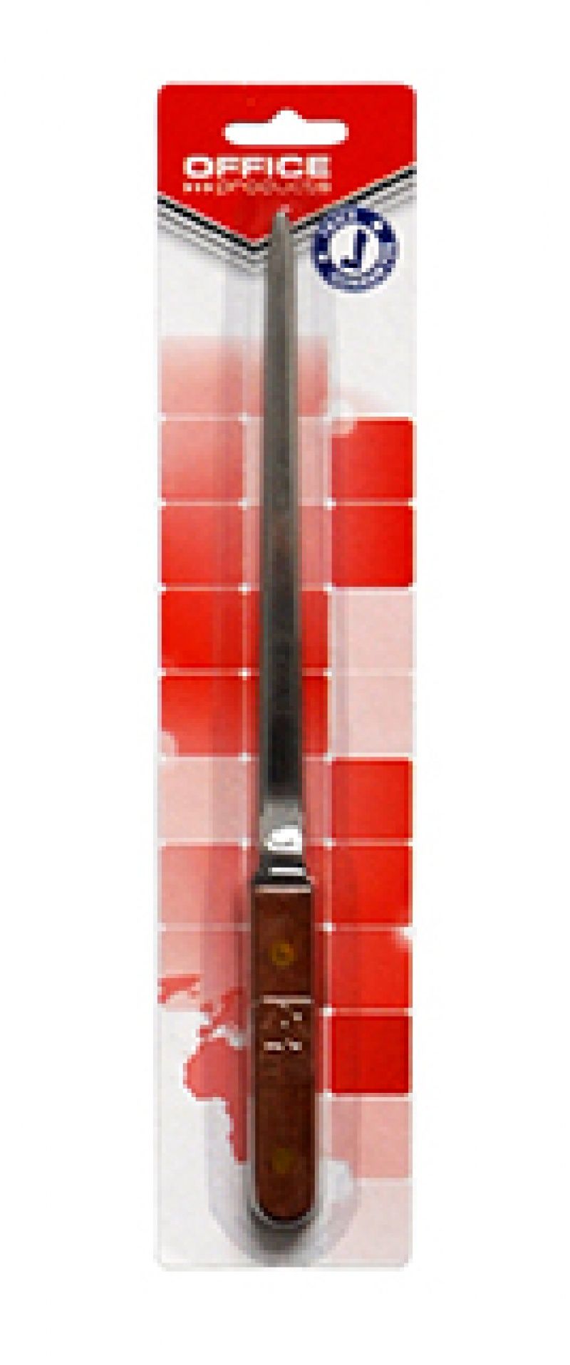 Nóż do kopert OFFICE PRODUCTS, 247mm, drewno/srebrny, 15012511-99