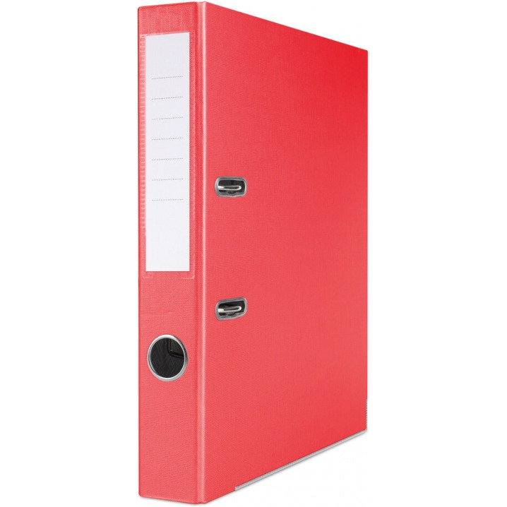 Segregator BASIC-S z szyną, PP, A4/50mm, czerwony, 21024121-04