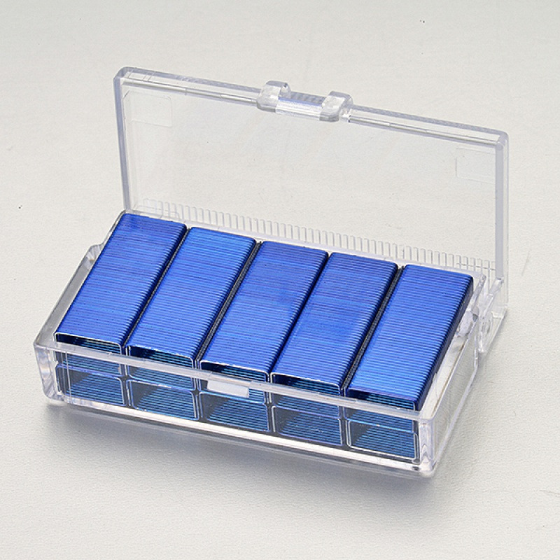 Zszywki no.10 KANGARO, pudełko plastikowe, niebieskie, KAN10-01