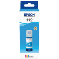 Tusz Epson ET112 do EcoTank L15150/L15160 | 6000str. | 70 ml | cyan