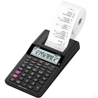 Kalkulator drukujący CASIO HR-8RCE BK BOx, 12-cyfrowy, 102x239mm, czarny