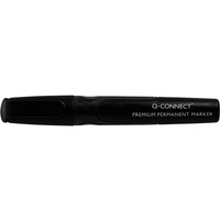 Marker permanentny Q-CONNECT Premium, gum. rkoje, okrgy, 2-3mm (linia), czarny / KF26105