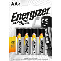 Bateria ENERGIZER Alkaline Power, AA, LR6, 1, 5V, 4szt