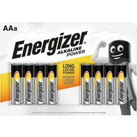 Bateria ENERGIZER Alkaline Power, AA, LR6, 1, 5V, 8szt