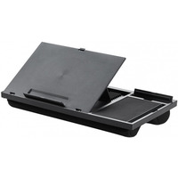 Podstawa pod laptopa z podkładką pod mysz Q-CONNECT, 51, 8 x 28, 1 x 5, 9 cm, czarna
