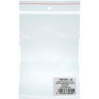 Torebka strunowa DONAU, 150x220mm, 100szt., transparentna