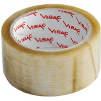 Taśma pakowa VIBAC Solvent, 48mm, 60m, transparentna