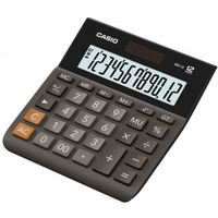 Kalkulator biurowy CASIO MH-12BK-S, 12-cyfrowy, 127x136, 5mm, czarny