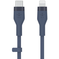 Kabel BoostCharge USB-C do Lightning silikonowy 2m, niebieski