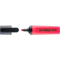 Zakreślacz e-345 EDDING, 2-5mm, czerwony