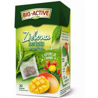 Herbata BIG ACTIVE, zielona z opuncj i mango, 20 torebek