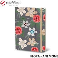 Notatnik STIFFLEX, 15x21cm, 192 strony, Anemone