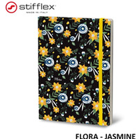 Notatnik STIFFLEX, 15x21cm, 192 strony, Jasmine