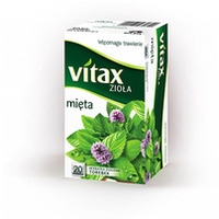 Herbata VITAX, mięta, 20 torebek