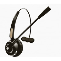 Słuchawki bezprzewodowe MEDIARANGE, z mikrofonem, czarno-szare