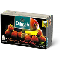 Herbata DILMAH, mango i truskawki, 20 torebek