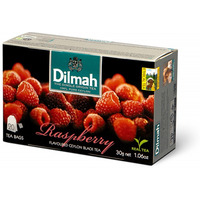 Herbata DILMAH, malinowa, 20 torebek