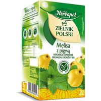 Herbata HERBAPOL Zielnik Polski, 20 torebek, melisa z pigwą