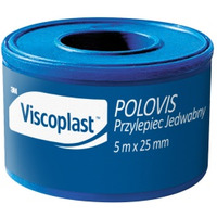 Przylepiec tkaninowy VISCOPLAST Polovis, 25mmx5m, biały