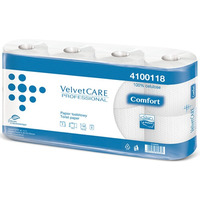 Papier toaletowy celulozowy VELVET Professional, 2-warstwowy, 138 listkw, 15m, 8szt., biay