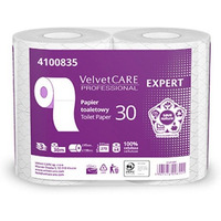 Papier toaletowy celulozowy VELVET Expert, 3-warstwowy, 270 listków, 4szt., biały