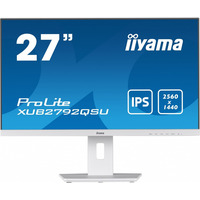 Monitor 27 cali ´XUB2792QSU-W5 IPS, WQHD, HDMI, DP, DVI, HAS(150mm), biały