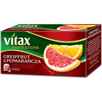 Herbata VITAX INSPIRATIONS, grejpfrut i pomaracza, 20 torebek