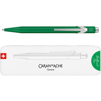 Długopis CARAN D'ACHE 849 Colormat-X, M, w pudełku, zielony