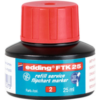 Tusz do uzupeniania markerów do flipchartów e-FTK 25 EDDING, czerwony