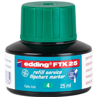 Tusz do uzupeniania markerów do flipchartów e-FTK 25 EDDING, zielony