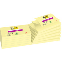 Karteczki samoprzylepne POST-IT® Super sticky Z-Notes (R350-12SS-CY), 127x76mm, 1x90 kart., żółte