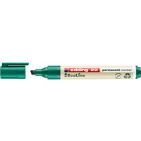 Marker permanentny e-22 EDDING ecoline, 1-5mm, zielony
