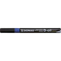 Marker olejowy DONAU, 2, 2mm, zawieszka, niebieski