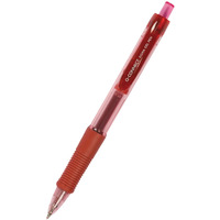 Długopis automatyczny żelowy Q-CONNECT 0, 5mm (linia), zawieszka, czerwony