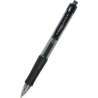 Długopis automatyczny żelowy Q-CONNECT 0, 5mm (linia), zawieszka, czarny