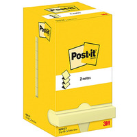 Karteczki samoprzylepne POST-IT® Z-Notes (R-330), 76x76mm, 12x100 kart., żółte