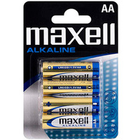 Bateria MAXELL alkaiczna LR6, 4 szt