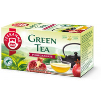 Herbata TEEKANNE, zielona z granatem, 20 kopert