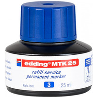 Tusz do uzupełniania markerów permanentnych E-MTK 25 EDDING, niebieski