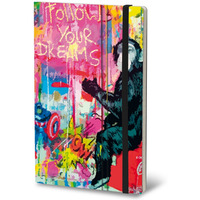 Notatnik STIFFLEX, 13x21cm, 192 strony, Basquiat