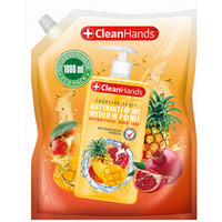 Mydło antybakteryjne CLEAN HANDS, owoce tropikalne, 1000 ml