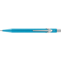 Ołówek automatyczny CARAN D'ACHE 844, 0, 7mm, Metal-X, turkusowy