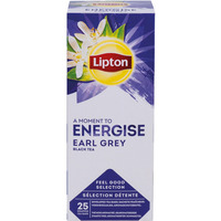 Herbata LIPTON Energise Earl Grey, 25 torebek