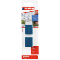 Gumka do wymazywania e-R20 EDDING, 2 szt., blister, biaa