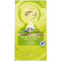 Herbata LIPTON Exclusive Selection, piramidki, zielona sencha, 25 kopert