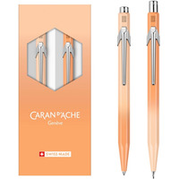 Zestaw dugopis 849 i oówek 844 CARAN D'ACHE Sunset Sky, w etui, pomaraczowy