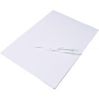 Teczka wizana OFFICE PRODUCTS, karton, A4, 300gsm, 3-skrz., biaa
