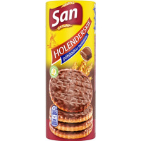 Herbatniki holenderskie SAN, pósodkie, w czekoladzie, 170g