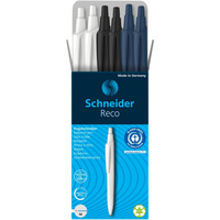 Dugopis automatyczny SCHNEIDER Reco, M, box, 6 szt., mix kolorów