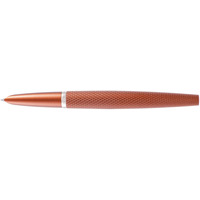 Pióro wieczne DIPLOMAT Viper, guilloche, F, brzowe